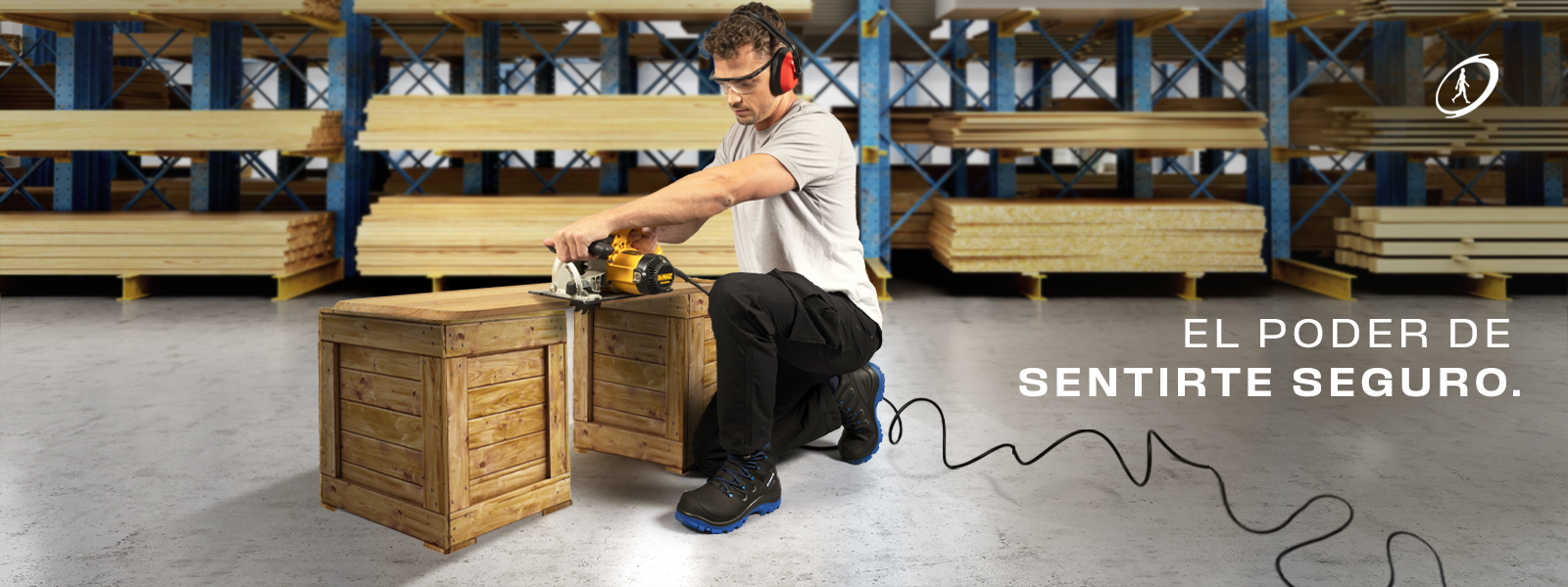 Bota casual de trabajo e industrial